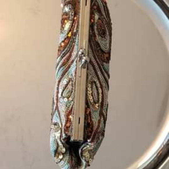 Sequin & Beaded Evening Bag - Picture 5 of 6